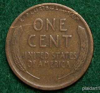 1920 S Lincoln Wheat Cent Fine Very Good Plus F/VG+ Circulated US Coin