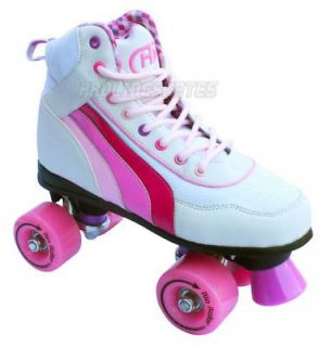 Rio Disco Roller Skates UK 4 EU 37 242mm White Pink