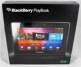Blackberry Playbook 32GB 7 in Tablet Black Wi Fi New SEALED PRD 38548