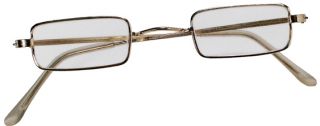 Square Santa Eyeglasses Glasses Adult Costume Accessory