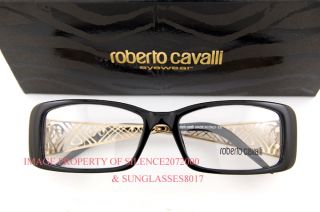 New Roberto Cavalli Eyeglasses Frames 430 OB5 Black