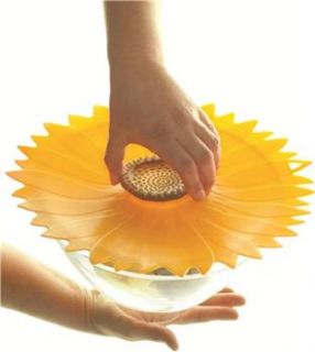 Charles Viancin Sunflower 5pc Universal Silicone Food Storage Suction