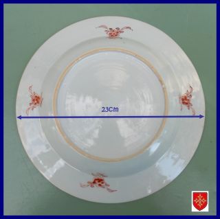 Excel. Condition, 18thc Chinese Export Plate Kangxi, Chine Assiette