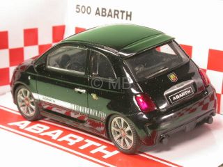Fiat 500 Abarth 2007 schwarz Modellauto Mondo 1:43