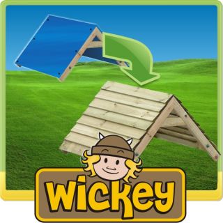 WICKEY Erweiterung Spielturm Planendach 114 nach Holzdach 114