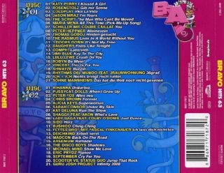 Bravo Hits 63   doppel CD 2008   Sammlung viele weitere