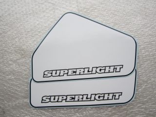 Ducati 900 Superlight 1992 Nummernfelder Satz Numberboards