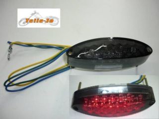 Mini LED Rücklicht schwarz NUMBER1 E geprüft