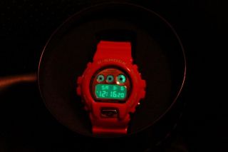 CASIO G SHOCK DW 6930A 4 Rising Red Limited Haze 30TH ANNIVERSARY Wu