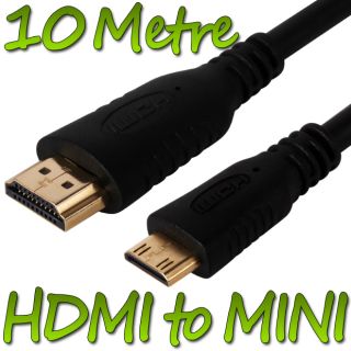 10 Meter Qualitätskabel HDMI Auf HDMI Mini Typ C Full HD 1080p TV