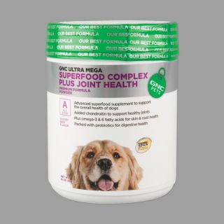 GNC Ultra Mega Superfood Complex Plus Joint Health for Adult Dogs   Sale   Dog
