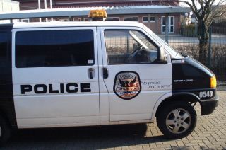 VW T4 Caravelle Police Bus mit Extras und gruener Plakette ALLES