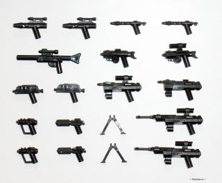 Lego® Star Wars™ / Little Arms   23 Blaster Waffen Set