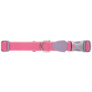 Aspen Pet Signature Pink Shimmer Adjustable Dog Collar   Collars   Collars, Harnesses & Leashes