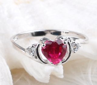 Rosa Kristall Edelstein Ring/Ringe 18.3cm,3.00 Gramm,S23669