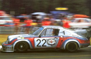 Porsche 911 2.1 Turbo #22 Le Mans 1974 Dealer 118 Auto Art