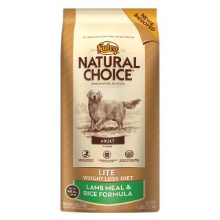 Nutro Natural Choice Adult Lite Lamb Meal & Rice Formula Dog Food   Dry Food   Food