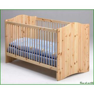 KINDERBETT Gitterbett Bett Babybett Holz Kiefer massiv lackiert