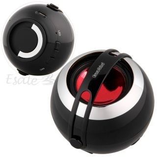 Mini Bluetooth V3.0 Kabellos 10m 2.4G Lautsprecher Box Schwarz für