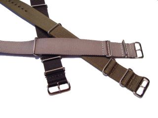 WATCH STRAP FOR NATO NYLON   ARMBAND 18 MM 20 MM 22 MM 24 MM