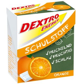 17,78EUR/1kg) Dextro Energy Schulstoff Orange 12 Packungen