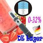 DHL Refraktometer zur Messung Zuckergehalt Bier oder Wein Saft 0 32%