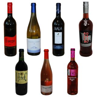 12 Flaschen erlesene Weine 2,22€/l in versch.Sets zur Auswahl Weiß