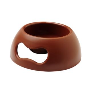 Pet Ego Pappy Bowl for Dogs   Chocolate
