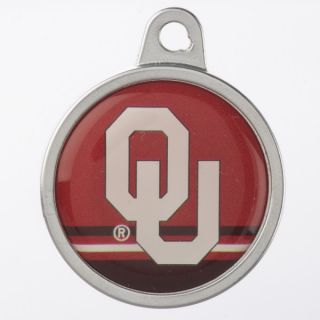 TagWorks Oklahoma Sooners Personalized Pet ID Tag   Dog   Boutique