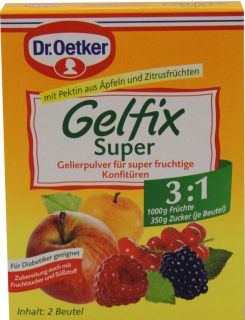 26EUR/100g) Dr. Oetker Gelfix Super 31 2er Pack