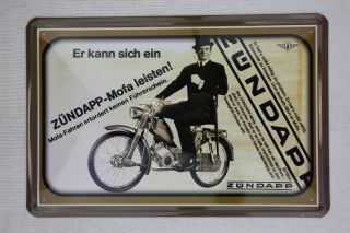 Mofa Moped Blechschild Metallschild Schilder 20 x 30 cm