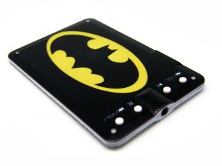 Fashion Batman Scheckkartenformat persoenlichen  Player for1 8G TF