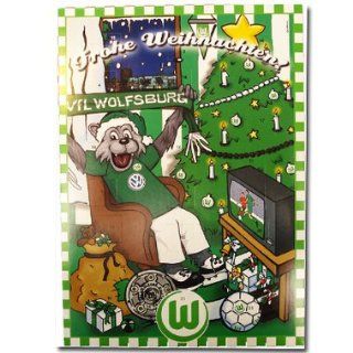 VfL Wolfsburg Adventskalender 2009 gefüllt mit Alpenmilch Schokolade