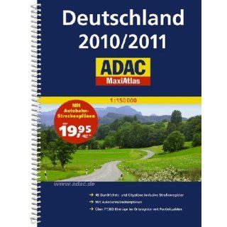 ADAC MaxiAtlas Deutschland 2010/2011 45 Durchfahrts  und Citypläne