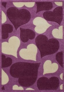 Lalee 347169290 Teppich Amigo 300, 100 x 150 cm, violett 