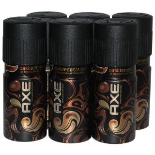 6x Axe Dark Temptation Deo Bodyspray, im Vorrats Pack, 6x150ml 