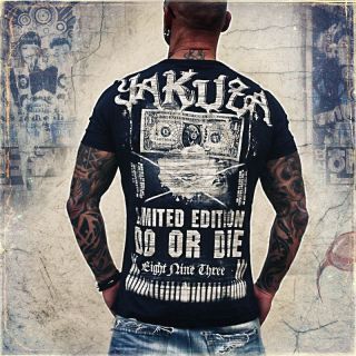 Yakuza Herren T Shirt TS 38 schwarz special Shirt neu