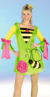 BIENE BLUMENWIESE Graskleid Kostüm Bienchen Damen 36 38