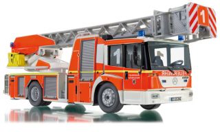 Wiking 043102 Feuerwehr Drehleiter L32 Metz MB Econic 143 NEU