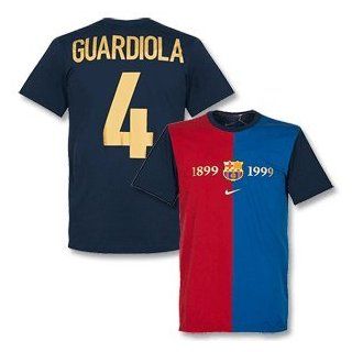 12 13 Barcelona Centenary T Shirt + Guardiola 4 XL Sport