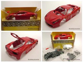 Ferrari 458 Italia  Bausatz , Modellauto 124 / Maisto