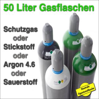 Argonflasche Schutzgasflasche Stickstoffflasche Sauerstoffflasche