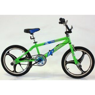 20 Zoll BMX Freestyle Fahrrad Bike Rad grün Sport