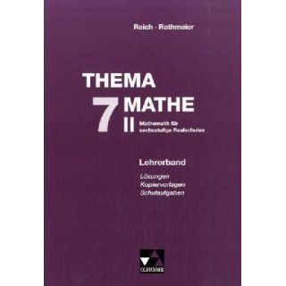 Thema Mathe   neu  7. Schuljahr, Lehrerband 7/II Gerhard