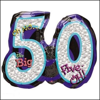 Zahlen Folienballon Luftballons Geburtstag Zahl 50