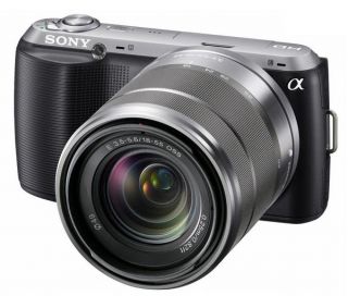 SONY Alpha NEX C3 Kit 18 55 mm (NEX C3K) Systemkamera