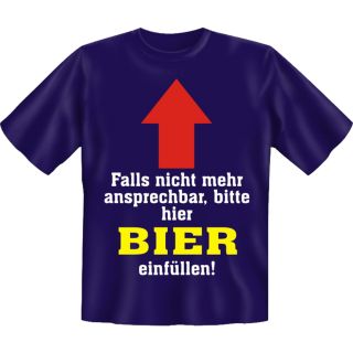 Lustiges T Shirt Oktoberfest München  bitte Bier einfüllen