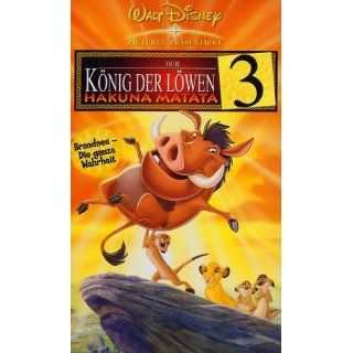 Der König der Löwen 3   Hakuna Matata [VHS]: Bradley Raymond: 
