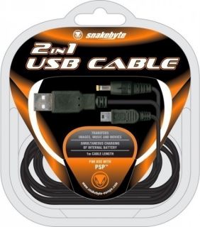 PSP   USB Data & Power Cable [Snakebyte]