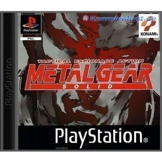 PS1 PSOne Metal Gear Solid